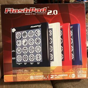 FlashPad 2.0 Toyelement  Touch N Go 5 games 2 players 6+ NEW IN THE BOX NIB